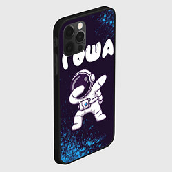 Чехол для iPhone 12 Pro Гоша космонавт даб, цвет: 3D-черный — фото 2