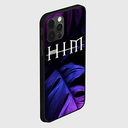 Чехол для iPhone 12 Pro HIM neon monstera, цвет: 3D-черный — фото 2