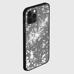 Чехол для iPhone 12 Pro Волчий взгляд серый, цвет: 3D-черный — фото 2