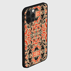 Чехол для iPhone 12 Pro Японский ковер, цвет: 3D-черный — фото 2