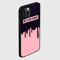 Чехол для iPhone 12 Pro Blackpink - oil space, цвет: 3D-черный — фото 2