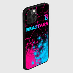 Чехол для iPhone 12 Pro Beastars - neon gradient: символ сверху, цвет: 3D-черный — фото 2