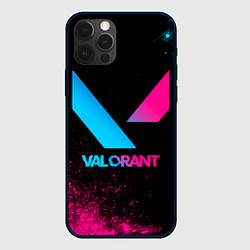 Чехол iPhone 12 Pro Valorant - neon gradient