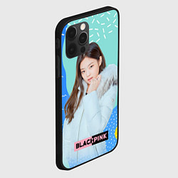 Чехол для iPhone 12 Pro Blackpink winter style, цвет: 3D-черный — фото 2