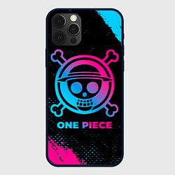 Чехол iPhone 12 Pro One Piece - neon gradient