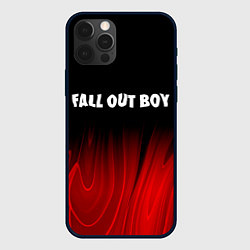 Чехол iPhone 12 Pro Fall Out Boy red plasma