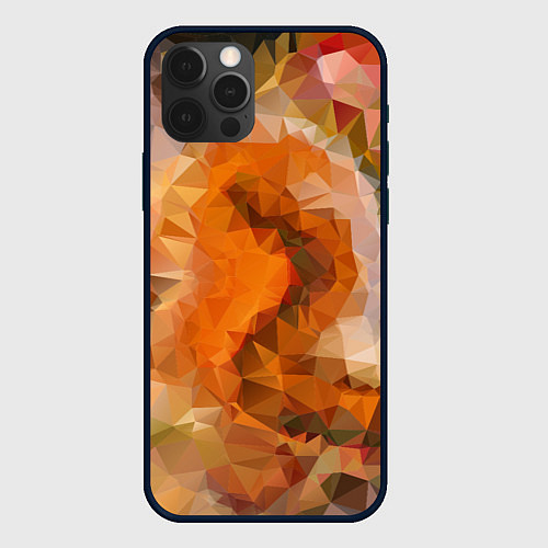 Чехол iPhone 12 Pro Orange mood / 3D-Черный – фото 1