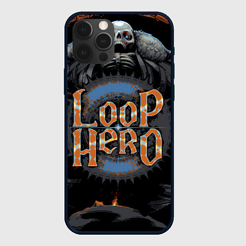 Чехол iPhone 12 Pro Герой и Лич - Loop hero / 3D-Черный – фото 1