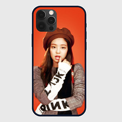 Чехол iPhone 12 Pro Blackpink Jennie in beret