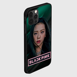 Чехол для iPhone 12 Pro Blackpink beautiful singer Rose, цвет: 3D-черный — фото 2