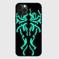 Чехол для iPhone 12 Pro Кибер узор, цвет: 3D-черный