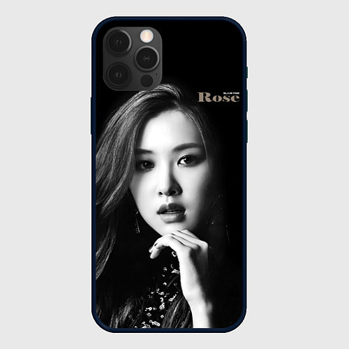 Чехол iPhone 12 Pro Blackpink Rosanna Park Chae-hyun / 3D-Черный – фото 1