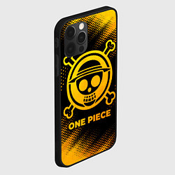 Чехол для iPhone 12 Pro One Piece - gold gradient, цвет: 3D-черный — фото 2