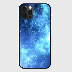 Чехол для iPhone 12 Pro Яркие звёзды в космосе, цвет: 3D-черный