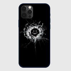 Чехол iPhone 12 Pro Black Mirror - smile