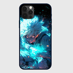 Чехол для iPhone 12 Pro Аура киллуа - hunter x hunter, цвет: 3D-черный