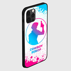 Чехол для iPhone 12 Pro Cowboy Bebop neon gradient style, цвет: 3D-черный — фото 2