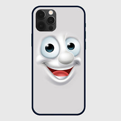 Чехол для iPhone 12 Pro Милая улыбка, цвет: 3D-черный