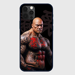 Чехол iPhone 12 Pro Irezumi tattoo triad