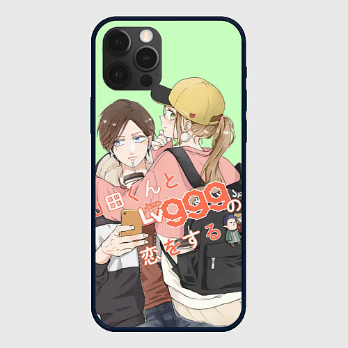 Чехол iPhone 12 Pro Yamada-kun to Lv999 no Koi wo Suru / 3D-Черный – фото 1