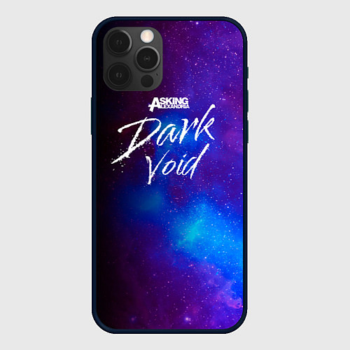 Чехол iPhone 12 Pro Asking Alexandria Dark Void / 3D-Черный – фото 1