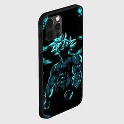 Чехол для iPhone 12 Pro Goku - Dragon ball, цвет: 3D-черный — фото 2