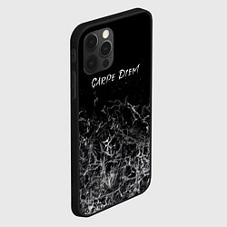Чехол для iPhone 12 Pro Carpe diem, лови мгновение, цвет: 3D-черный — фото 2