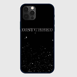 Чехол для iPhone 12 Pro Disturbed stars, цвет: 3D-черный