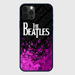 Чехол для iPhone 12 Pro The Beatles rock legends: символ сверху, цвет: 3D-черный