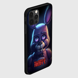 Чехол для iPhone 12 Pro Bonnie FNAF, цвет: 3D-черный — фото 2