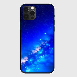 Чехол для iPhone 12 Pro Космос млечный путь, цвет: 3D-черный