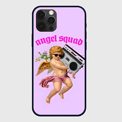 Чехол для iPhone 12 Pro Angel Squad, цвет: 3D-черный