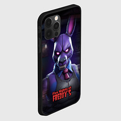 Чехол для iPhone 12 Pro Bonnie FNAF, цвет: 3D-черный — фото 2