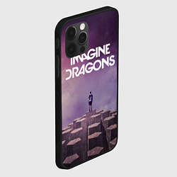 Чехол для iPhone 12 Pro Imagine Dragons обложка альбома Night Visions, цвет: 3D-черный — фото 2