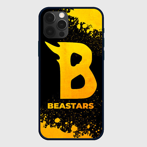 Чехол iPhone 12 Pro Beastars - gold gradient / 3D-Черный – фото 1