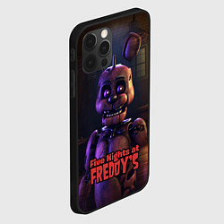 Чехол для iPhone 12 Pro Five Nights at Freddys Bonnie, цвет: 3D-черный — фото 2