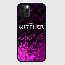 Чехол iPhone 12 Pro The Witcher pro gaming: символ сверху