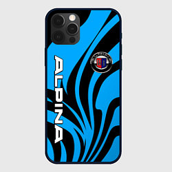 Чехол iPhone 12 Pro Alpina - blue colors