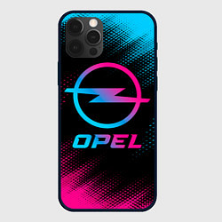 Чехол iPhone 12 Pro Opel - neon gradient