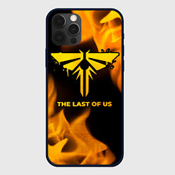 Чехол iPhone 12 Pro The Last Of Us - gold gradient