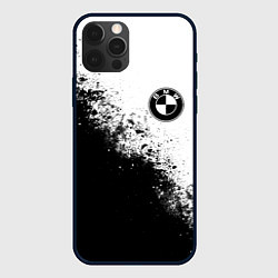 Чехол iPhone 12 Pro BMW - black and white