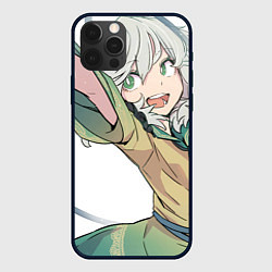 Чехол для iPhone 12 Pro Touhou Project Радостная Койши Комейдзи, цвет: 3D-черный