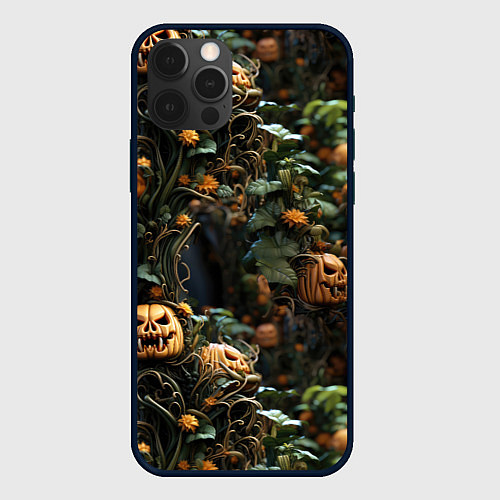 Чехол iPhone 12 Pro Hallowen приходит / 3D-Черный – фото 1