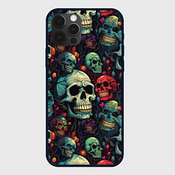 Чехол iPhone 12 Pro Милый skull