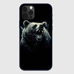 Чехол iPhone 12 Pro Медведь разъярённый
