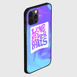 Чехол для iPhone 12 Pro Love neve fails, цвет: 3D-черный — фото 2