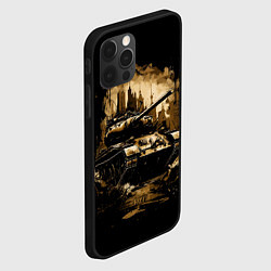 Чехол для iPhone 12 Pro Т54 танк, цвет: 3D-черный — фото 2