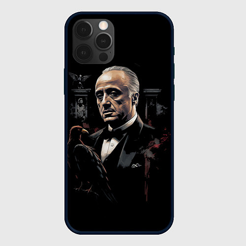 Чехол iPhone 12 Pro Крестный отец / 3D-Черный – фото 1