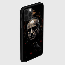 Чехол для iPhone 12 Pro Дон Вито Корлеоне крестный отец, цвет: 3D-черный — фото 2