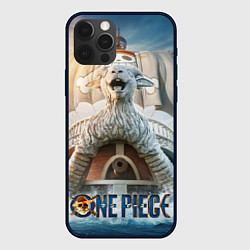 Чехол для iPhone 12 Pro Корабль One piece, цвет: 3D-черный